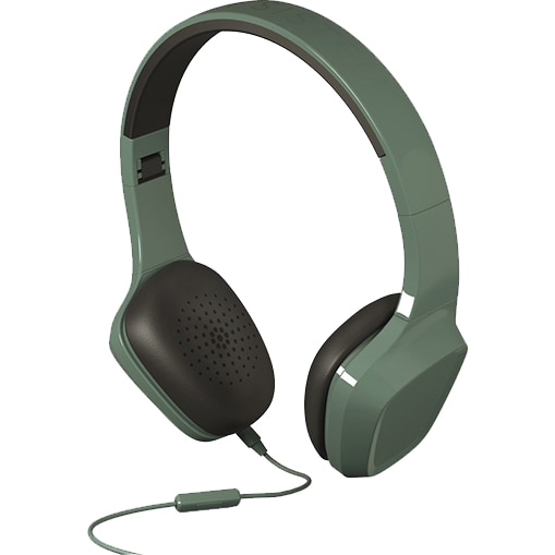 Casti Energy Sistem Headphones 1, Microfon, Green