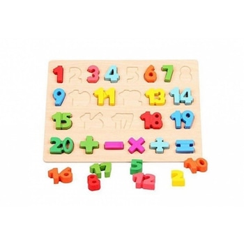 Imagini ERIC SHOP PUZZLE 3D DIN LEMN CU CIFRE - Compara Preturi | 3CHEAPS