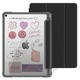 Husa pentru iPad Pro 11" (2024) PRE-CJk0515-26-0825-3110, spate transparent cu slot pentru Apple Pencil si capac frontal tip smart cover, negru