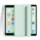 Husa pentru iPad 9.7 (iPad 5/6) PRE-CJk0515-26-0825-2106, folio din silicon moale cu suport pentru stylus, verde menta translucid