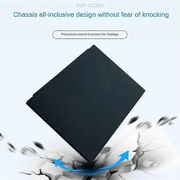 Husa pentru Remarkable 2 10,3 inch, carcasa protectoare rigida cu inchidere magnetica si suport pentru stilou, piele PU si PC, negru