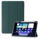 Husa pentru tableta compatibila cu Xiaomi Pad 6/6 Pro, din PU si TPU, suport triunghiular in 3 trepte cu 2 pozitii, slot ascuns pentru stylus, verde inchis