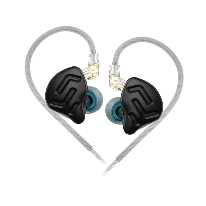 Casti monitorizare in-ear, KZ Acoustics, ZNA, driver dinamic 12 mm