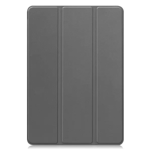 Husa tableta compatibila Lenovo Idea Tab Pro, tri-fold suport in PU piele + PC cu buzunar pentru stylus si functie wake/sleep, gri, PRE-CJk0515-26-0825-4326
