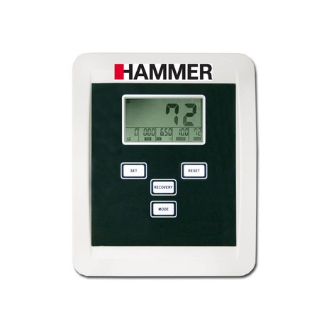 Bicicleta fitness magnetica Hammer Cardio T2, Volanta 6kg