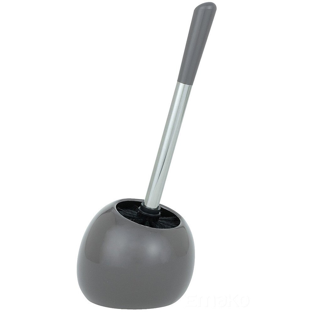 Set suport POLARIS LIGHT GREY suport + perie de toaleta, WENKO