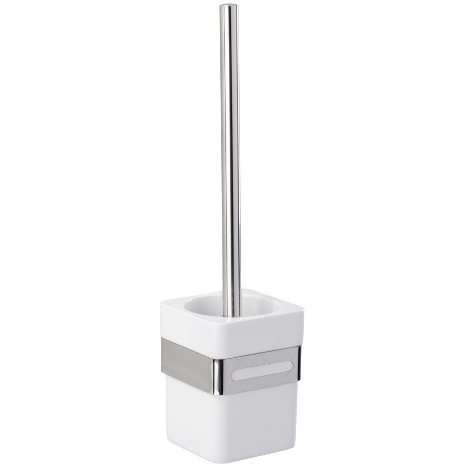 Perie WC cu suport Wenko, Premium Plus, Alb