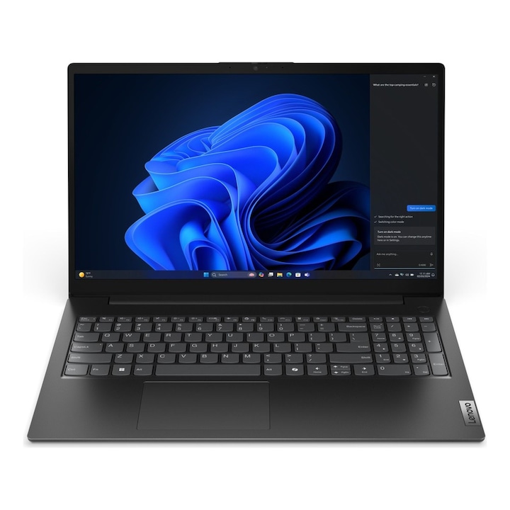 Laptop Lenovo V15 G5 IRL V15 G5 IRL, 15.6 inch 1920 x 1080 pixeli, Intel Core i5-13420H 8 C / 12 T, 2.1 GHz - 4.6 GHz, 12 MB Intel Smart Cache cache, 45 W, 16 GB DDR5, 512 GB SSD, Intel Intel UHD Graphics, Free DOS, Tastatura English EU, Business Black