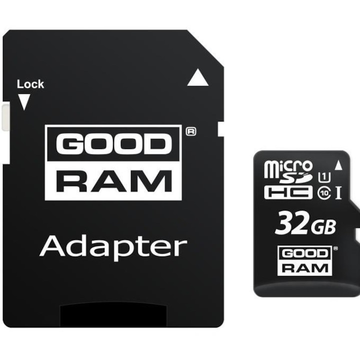 32GB GOODRAM MicroSD UHS-I + Адаптер cls.10 M1AA-0320R11 - SMC00998