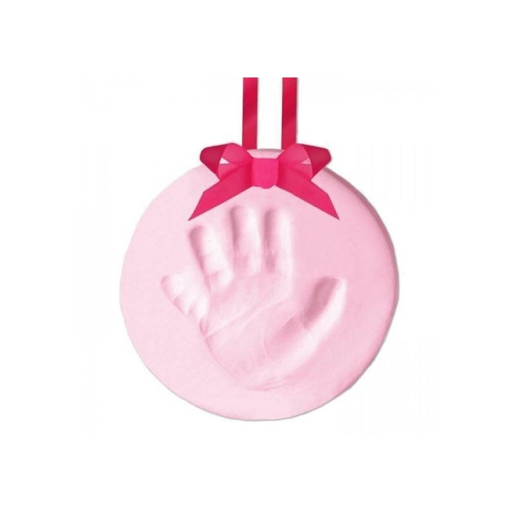 Kit amprenta mulaj manuta sau piciorus Keepsake, Pearhead, roz