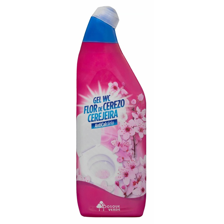 Gel pentru toaleta anticalcar floral, Bosque Verde, 1 L