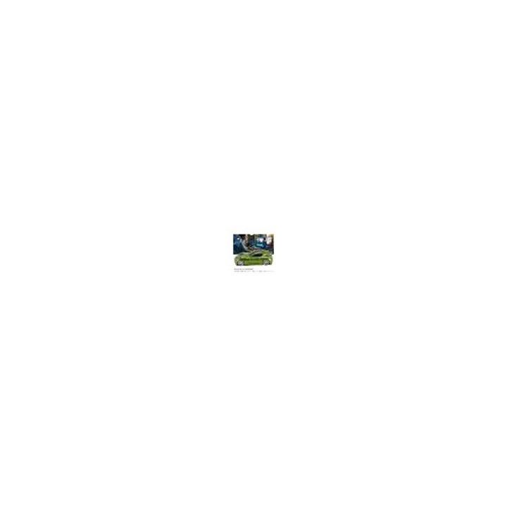 Безжична мишка K0544-07-26825-AMC-33451, оптичен сензор 1600 DPI, 2.4 GHz с USB приемник, ергономичен дизайн тип спортна кола, зелена