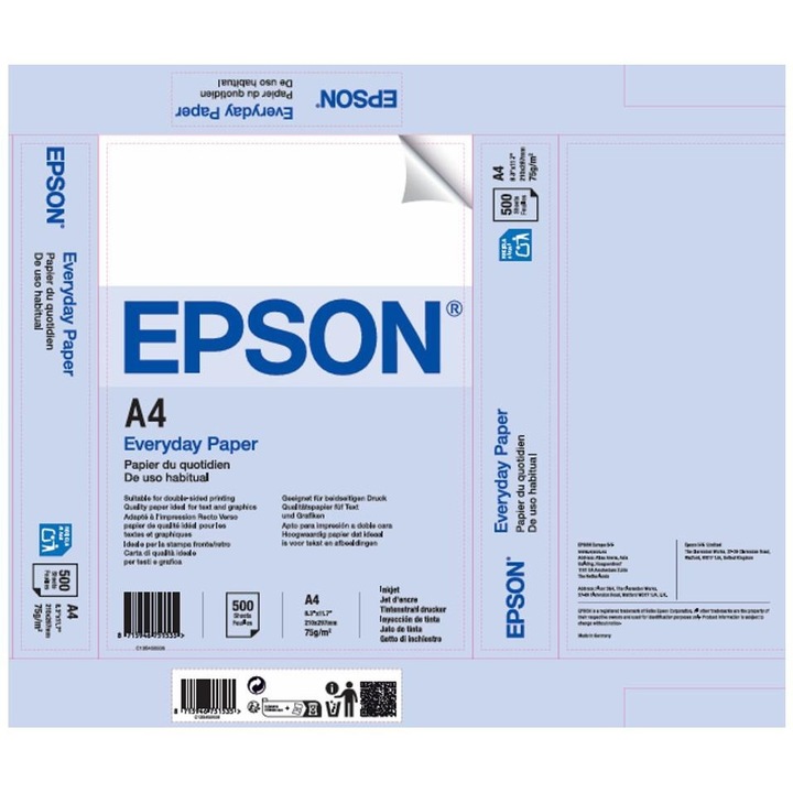 Фотохартия A4 EPSON 500 листа