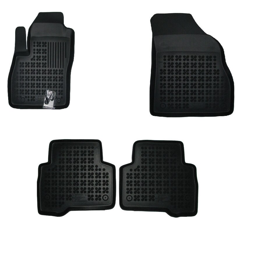 Set 4 Covorase interior cauciuc premium lux Fiat Qubo