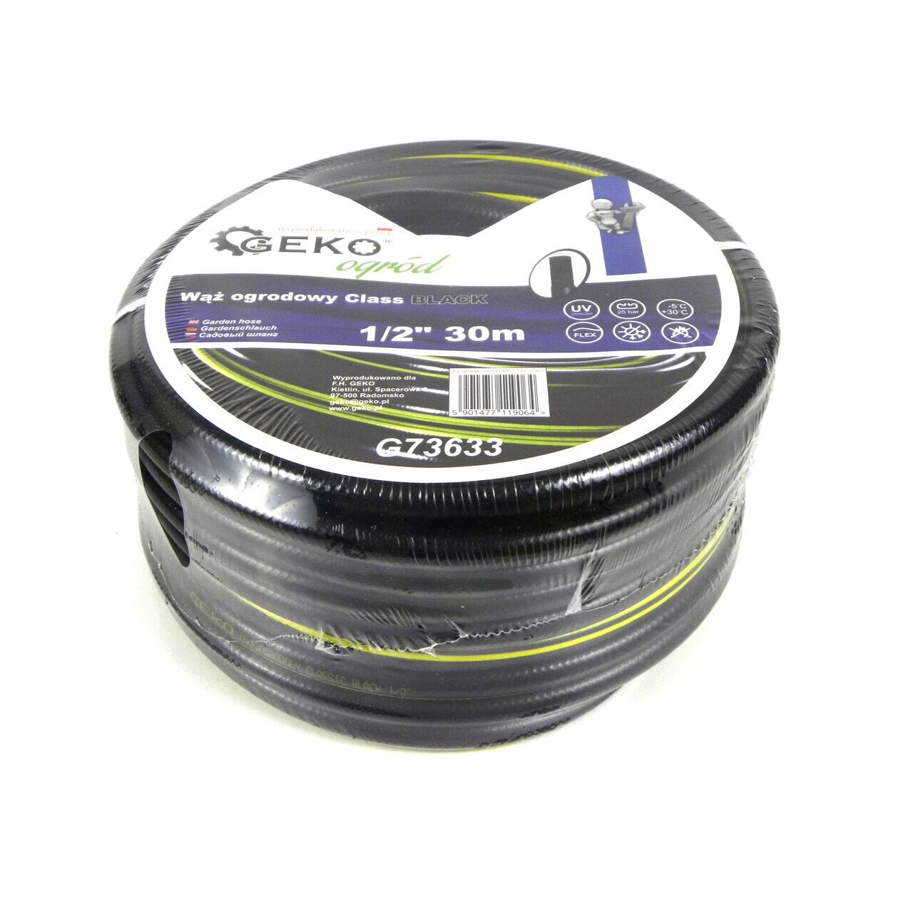 Furtun de gradina CLASS BLACK 1/2