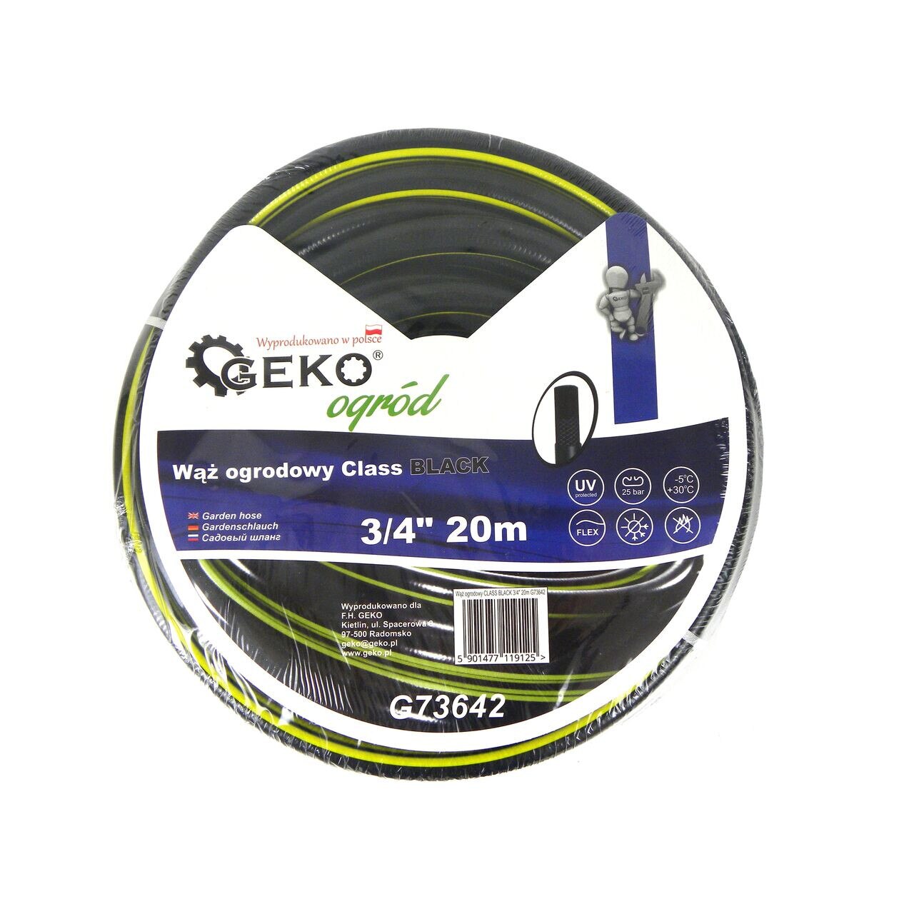 Furtun de gradina CLASS BLACK 3/4