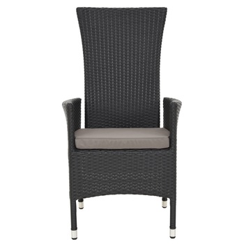 Scaun cu spatar rabatabil gradina/terasa Maison Mex ENCORE 59x62x111 negru/gri Scaun cu spatar rabatabil gradina/terasa Maison Mex ENCORE 59x62x111 negru/gri