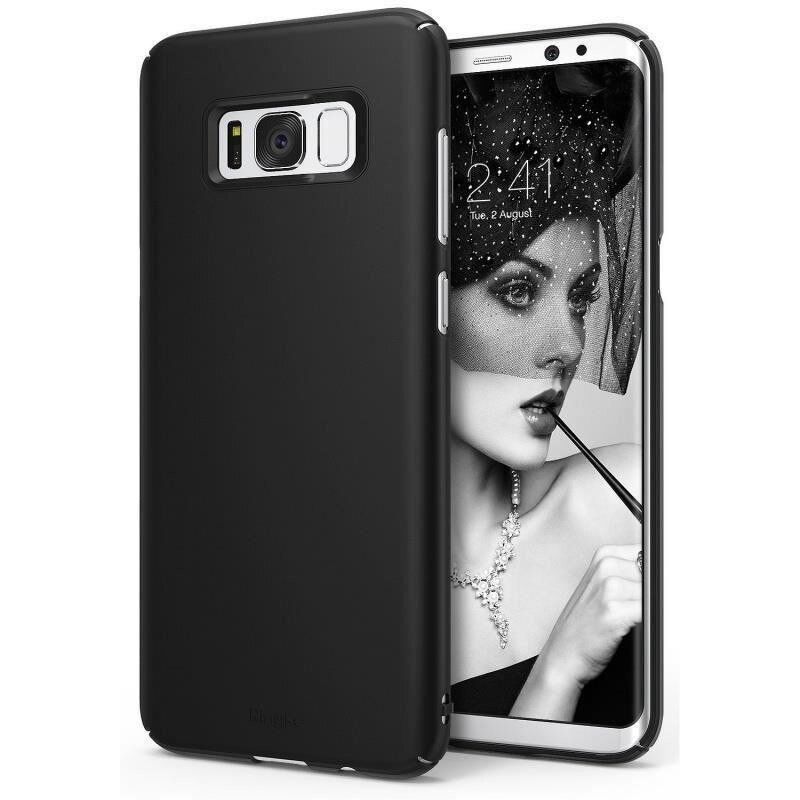 Husa Ringke Slim Neagra Pentru Samsung Galaxy S8+ Plus G955