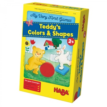 Joc educativ, Haba, Primul meu joc - Lumea lui Teddy, 2ani+ Joc educativ, Haba, Primul meu joc - Lumea lui Teddy, 2ani+