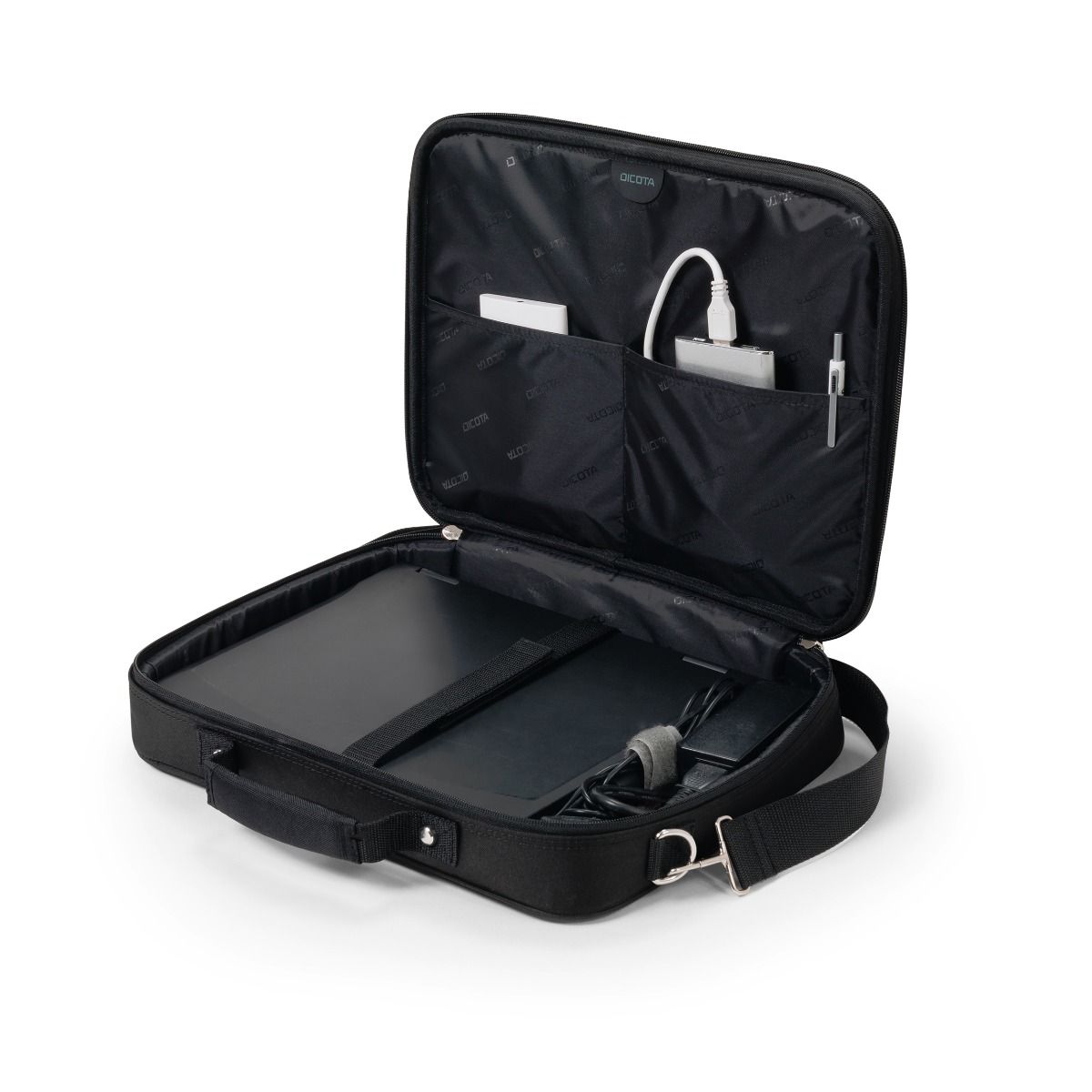 Geanta pentru laptop, Dicota, Poliester, Multi BASE 13-14.1", Negru