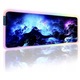 Pad pentru mouse BNTrade B2E1HEYNG7FLA, gaming cu iluminare LED RGB, antiderapant cu margini cusute, multicolor, 80 x 30 cm