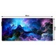 Pad pentru mouse BNTrade B2E1HEYNG7FLA, gaming cu iluminare LED RGB, antiderapant cu margini cusute, multicolor, 80 x 30 cm