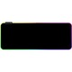 Pad pentru mouse Verk Group 06246 (96VUQD2NSZ) gaming LED RGB cu iluminare, USB, margini cusute, antiderapant, rezistent la apa, negru, 80 x 30 cm