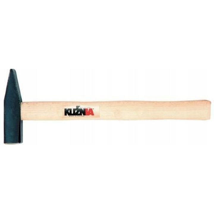Ciocan de lacatus Kuznia 01TZHUM9, 0,8 kg, cap din otel, maner din lemn, negru/lemn natural