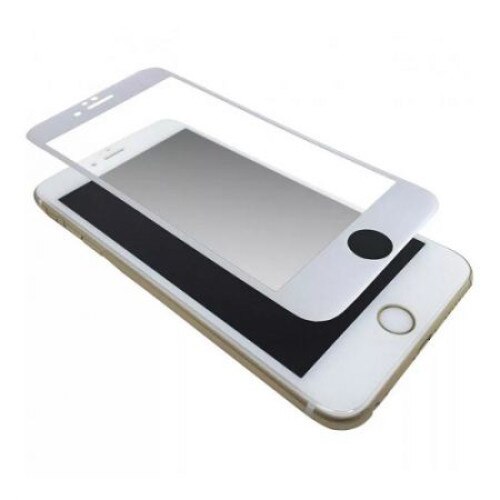 Folie de sticla MyStyle 5D , duritate 10H alba pentru Apple iPhone 7 Plus