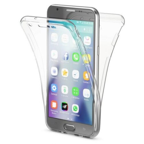 Husa FullBody MyStyle ultra slim TPU, fata - spate , transparenta pentru Samsung Galaxy J3 2016