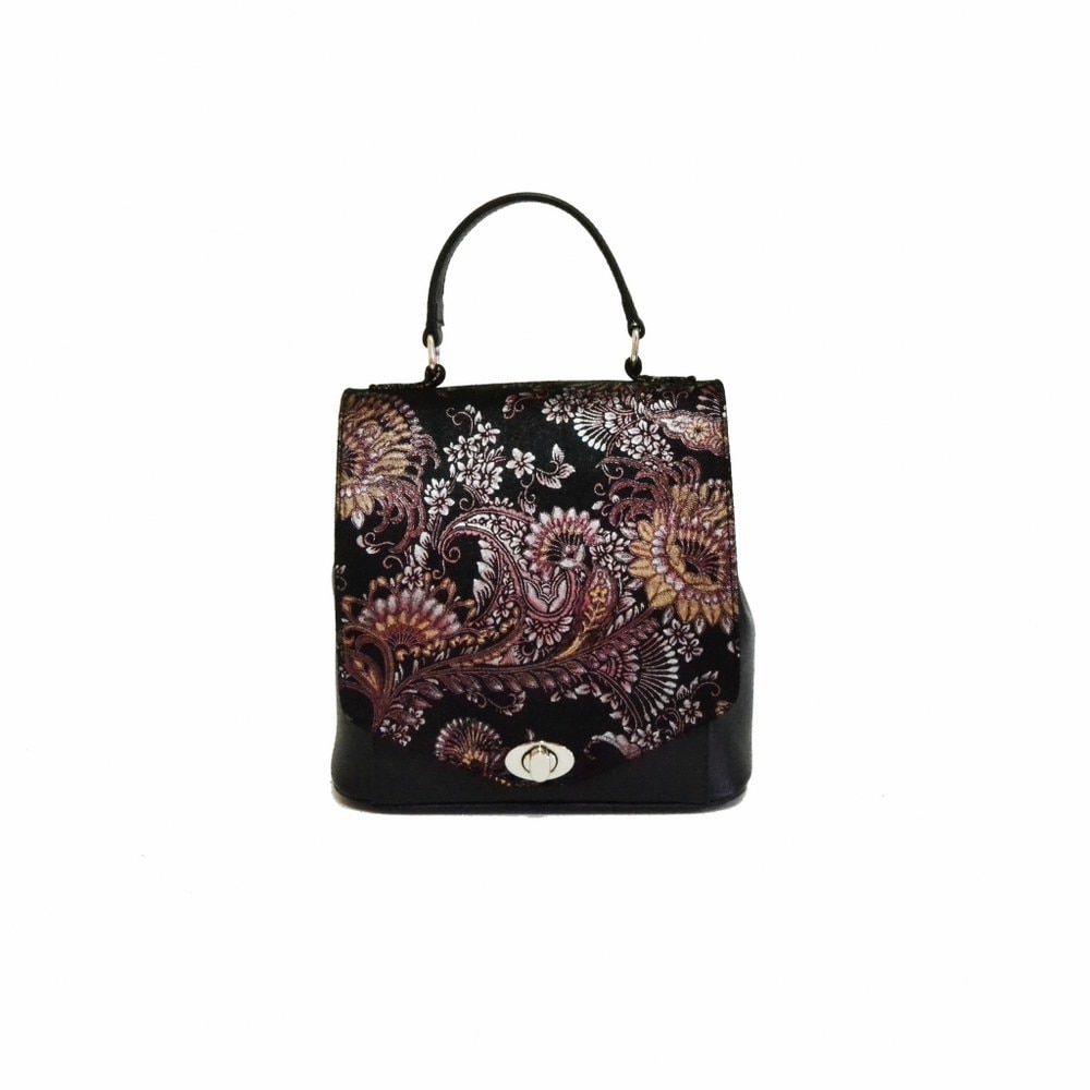Geanta dama,Zea,piele naturala,neagra
