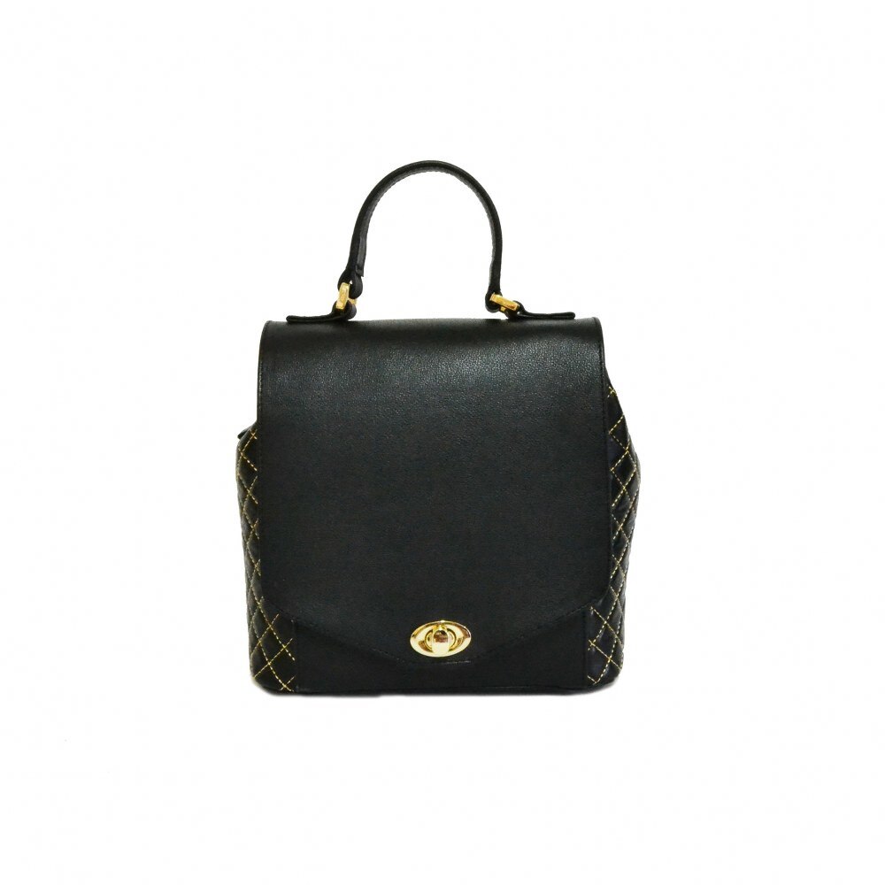 Geanta dama,Zea,piele naturala,neagra