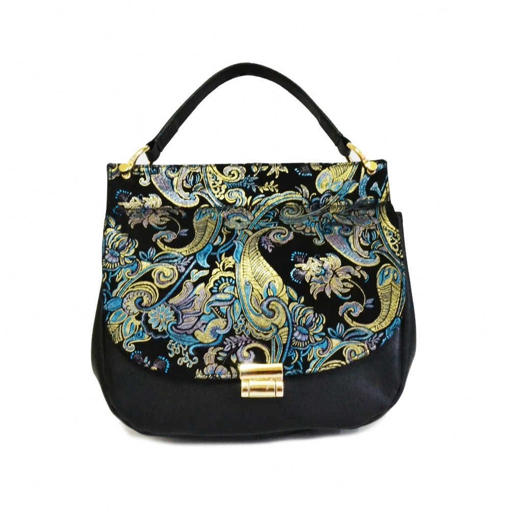 Geanta dama,Zea,piele naturala,neagra