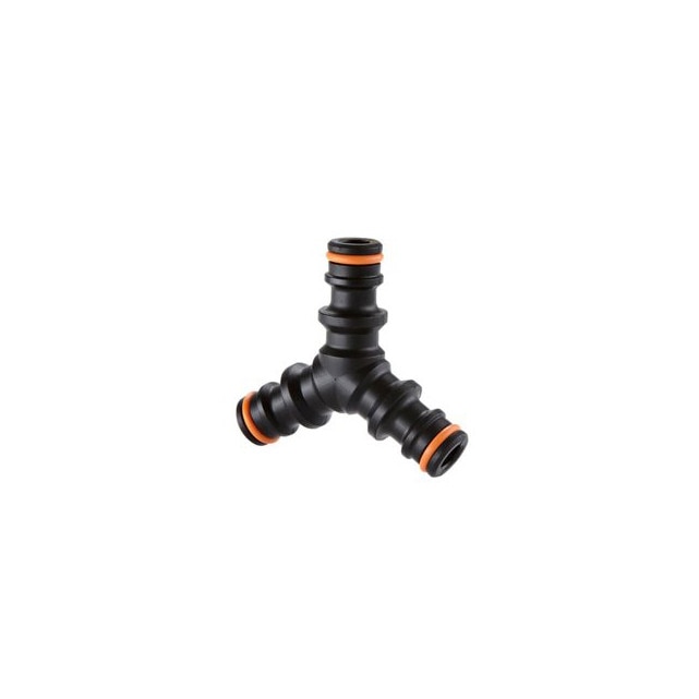 Conector triplu pentru furtun de gradina Fiskars