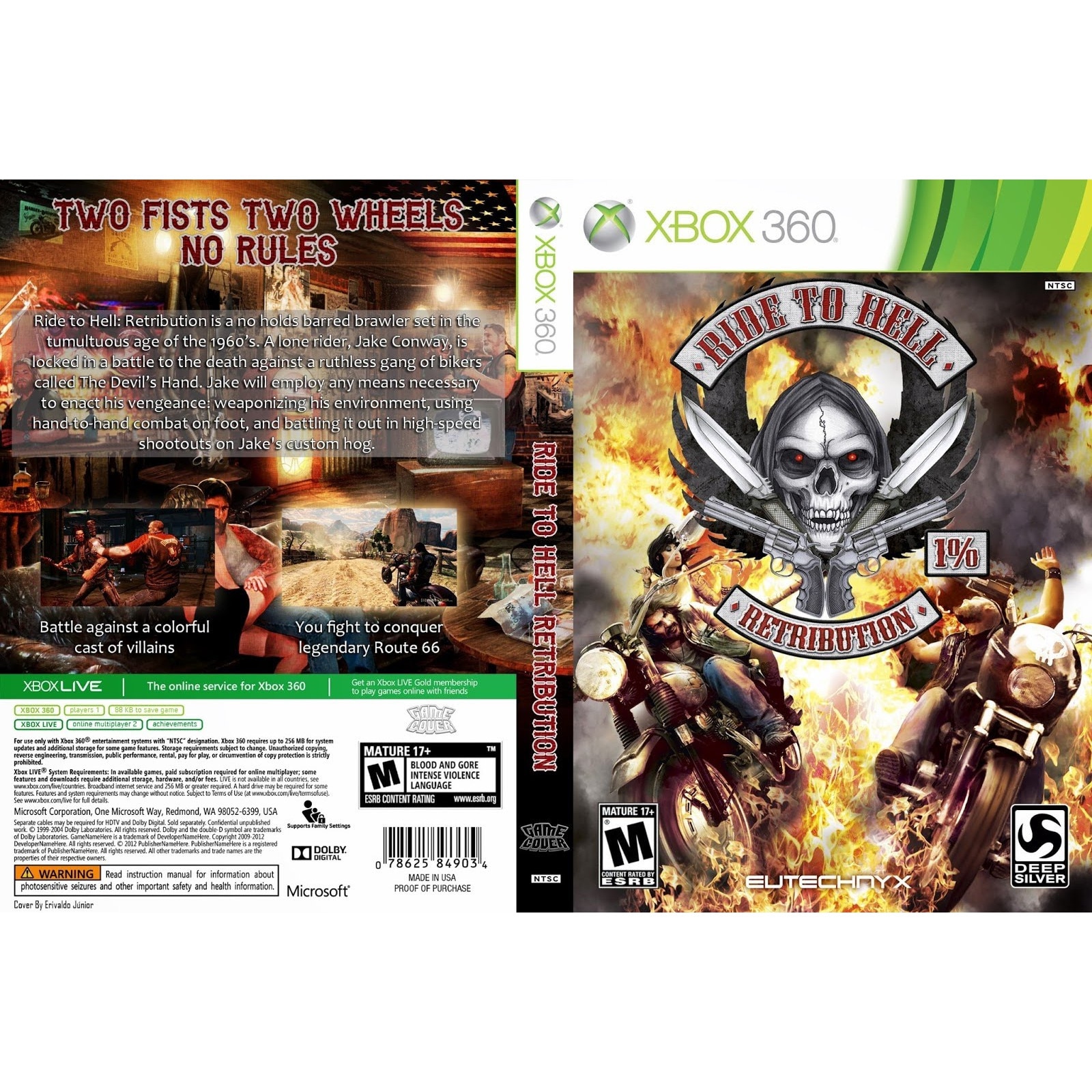 Игра Ride to Hell: Retribution за Xbox 360 - eMAG.bg