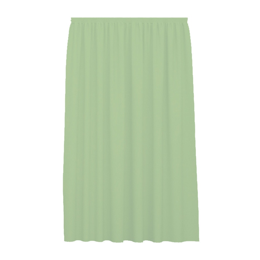 Perdea voal 140x265 cm, culoare verde, prindere cu inele