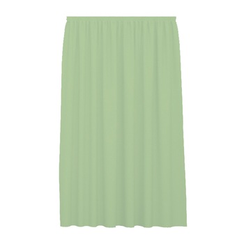 Perdea voal 140x265 cm, culoare verde, prindere cu rejansa Perdea voal 140x265 cm, culoare verde, prindere cu rejansa