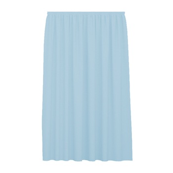 Perdea voal 140x225 cm, culoare albastru, prindere cu inele Perdea voal 140x225 cm, culoare albastru, prindere cu inele