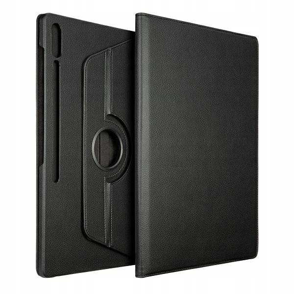 Etui pentru tableta Beline Smart EQJS8EDI, bookcase din TPU si ecopiele, compatibil Samsung Galaxy Tab S9 Ultra, negru