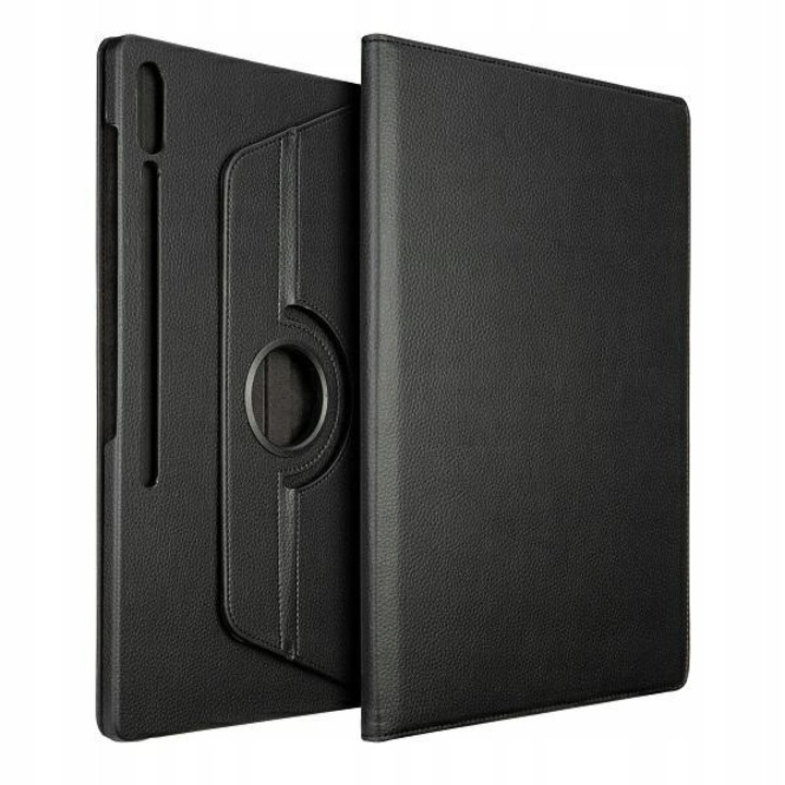 Etui pentru tableta Beline Smart EQJS8EDI, bookcase din TPU si ecopiele, compatibil Samsung Galaxy Tab S9 Ultra, negru