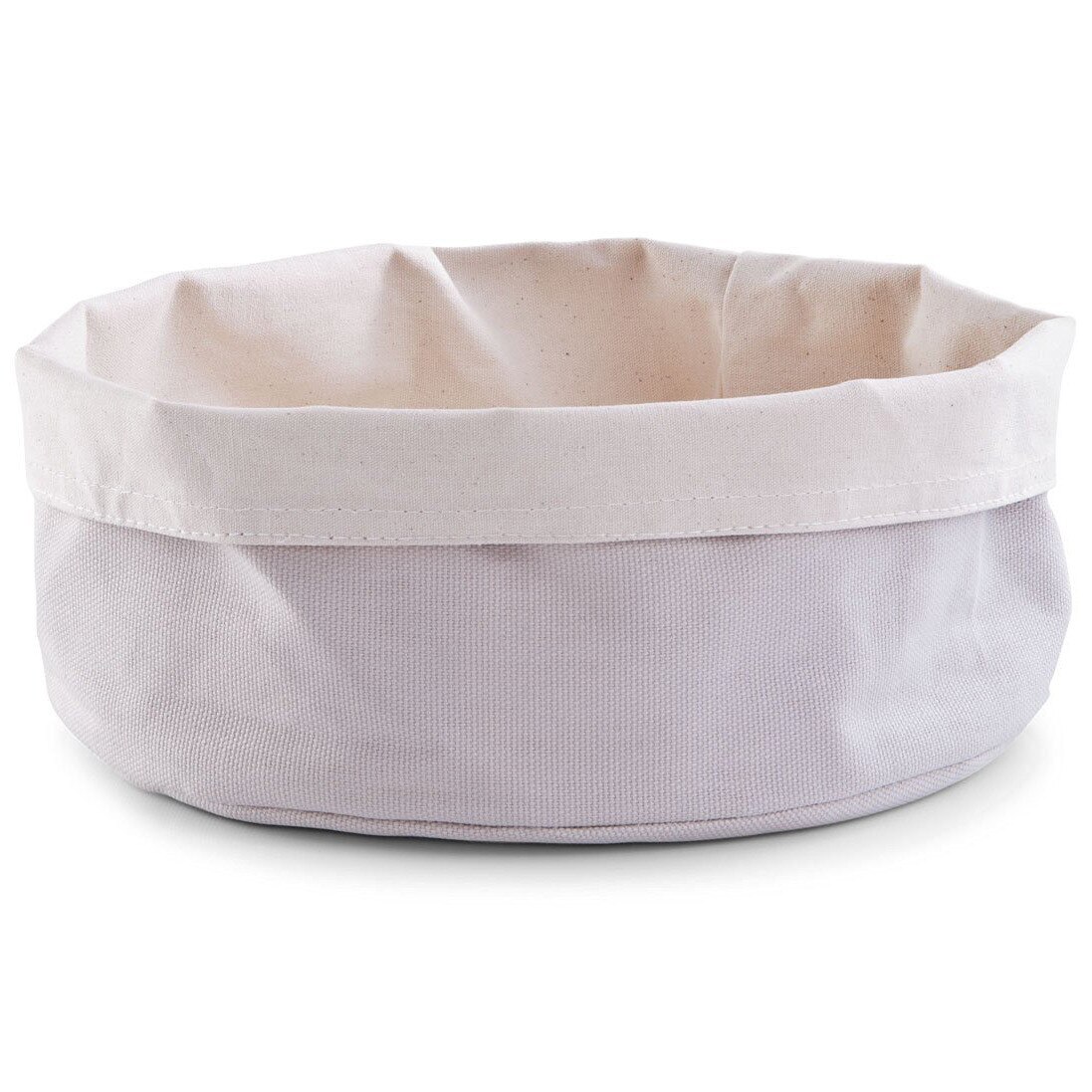 Cos de paine Zeller, 25x13 cm, Crem