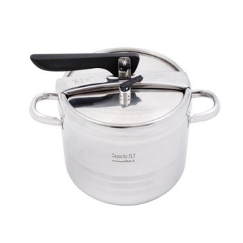 Oala sub presiune Grunberg, 7 l,Argintiu,inox Oala sub presiune Grunberg, 7 l,Argintiu,inox