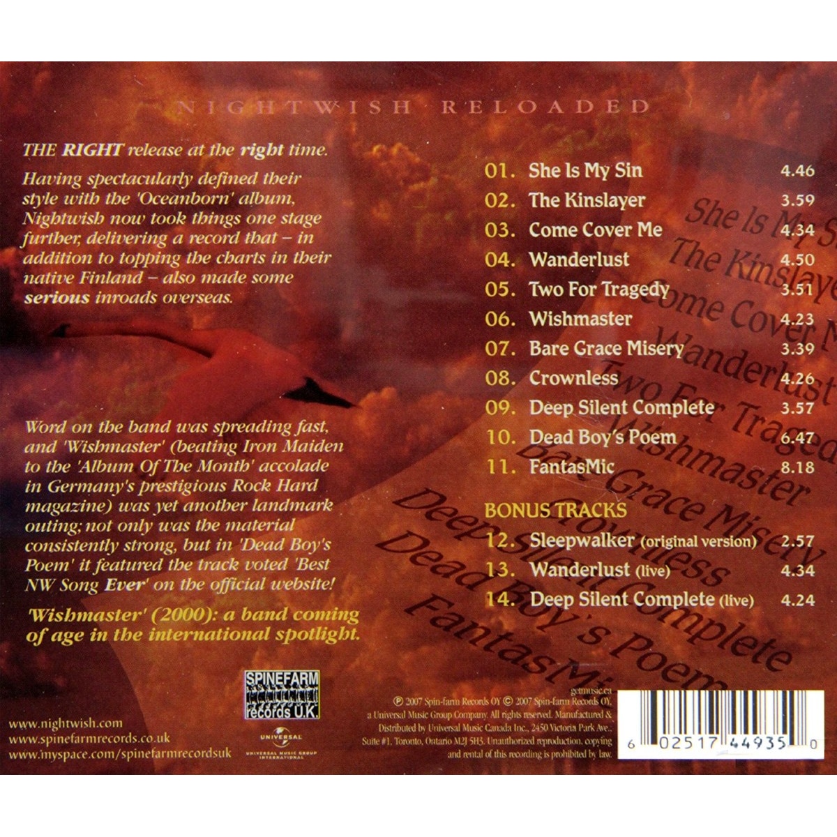 Nightwish - Wishmaster - CD - eMAG.ro