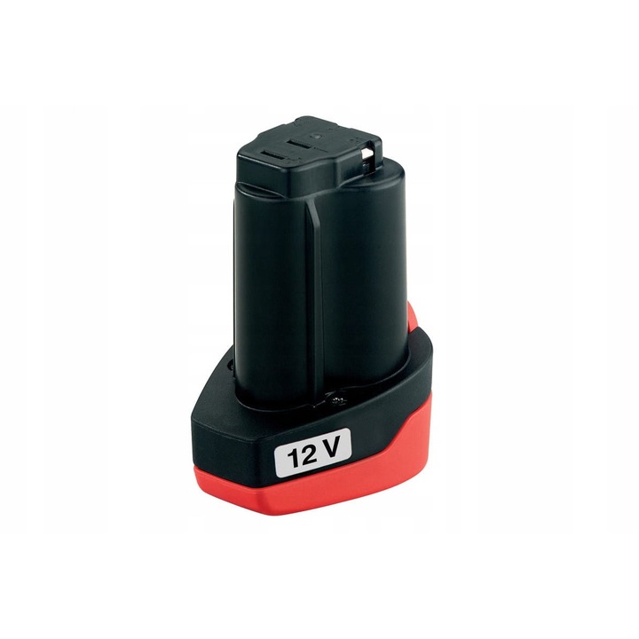 Acumulator Li-Ion Metabo 625438000, 12 V, 2 Ah, ESCP, negru/rosu