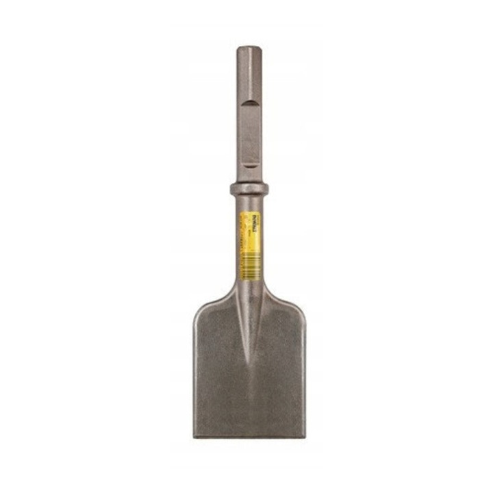 Dalta pentru asfalt DeWalt DT6934-QZ, tija hexagonala 28 mm, lama 127 x 445 mm, gri metalic