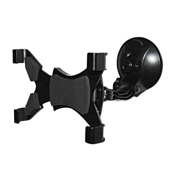 Suport pentru tableta cu ventuza ,brate reglabile , rezistent , negru Suport pentru tableta cu ventuza ,brate reglabile , rezistent , negru