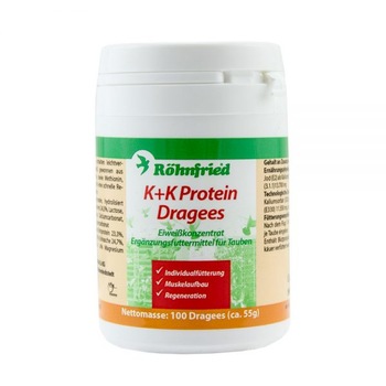 Hrana pentru porumbei K + K TAB - 100 tablete Hrana pentru porumbei K + K TAB - 100 tablete