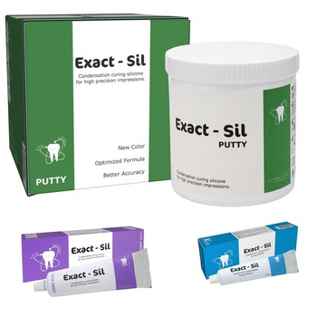 Material de amprenta, ExactSil Kit, Putty(solid) 900 ml + Light Boddy(activator) 140 ml+ Catalizator 40 ml Material de amprenta, ExactSil Kit, Putty(solid) 900 ml + Light Boddy(activator) 140 ml+ Catalizator 40 ml