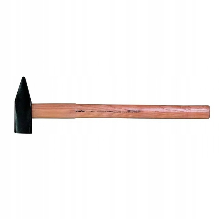 Ciocan de forjat cu pena transversala Kuznia HA3DLOGDO, cap forjat din otel carbon, coada din fag, 10 kg, negru/natural