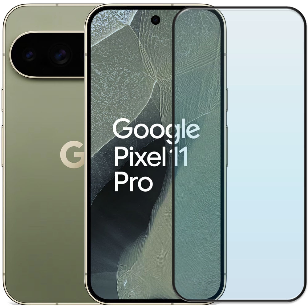 Folie din sticla securizata pentru Google Pixel 11 Pro, HAMSTERBOX Glass Shield, Protectie completa ecran, Full face, Aplicare rapida, Case Friendly, Transparenta